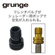 GRUNGE ( グランジ ) 仏-米バルブアダプター ブラック