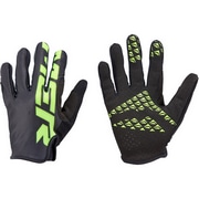 MERIDA ( �����_ ) �w�t���E�t���t�B���K�[�O���[�u TRAIL FULLFINGER GLOVE ( �g���C�� �t���t�B���K�[ �O���[�u ) �u���b�N/�O���[�� XS