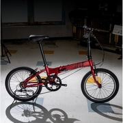 折りたたみ自転車 DAHON バーガンディ バスケット付き 折りたたみ自転車 DAHON バーガンディ バスケット付き