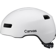 OGK KABUTO ( オージーケーカブト ) スポーツヘルメット CANVAS CROSS ( キャンバス クロス ) マットホワイト M/L ( 57-59cm )