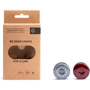 BROMPTON ( �u�����v�g�� ) �t�����g���e�[�����C�g�Z�b�g BE SEEN LIGHTS FOR G LINE