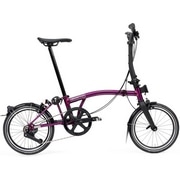 BROMPTON ( �u�����v�g�� ) �܂肽���ݎ��]�� P LINE MK2 ( P���C�� �}�[�N2 ) 4�� MID ���b�N�Ȃ� M4L �A���W�X�g���b�J�[ ( �K���g��145-185cm�O�� )