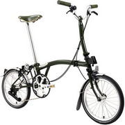 BROMPTON ( �u�����v�g�� ) �܂肽���ݎ��]�� C LINE CLASSIC EDITION ( C���C�� �N���V�b�N �G�f�B�V���� ) �V�_�[�O���[�� ( �g���ڈ�145-185cm�O�� )