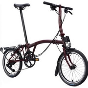 BROMPTON ( �u�����v�g�� ) �܂肽���ݎ��]�� C LINE EXPLORE LOW ( C���C�� �G�N�X�v���[�� ���E ) SLR ���A�L�����A�t�� 12S �v���� ���b�h (�g���ڈ� 145-185cm)