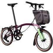 BROMPTON ( �u�����v�g�� ) �܂肽���ݎ��]�� P LINE URBAN EXPLORER LOW S4L ( P ���C�� �A�[�o�� �G�N�X�v���[���[ ���[ S4L ) �g���C���C�g/�_�X�N/�~���g �����T�C�Y ( �K���g��145-185cm�O�� )