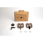 BROMPTON ( �u�����v�g�� ) �t���b�g�y�_�� SUPERLIGHT QUICK RELEASE PEDAL ( �X�[�p�[���C�g �N�C�b�N �����[�X �y�_�� ) �V���o�[