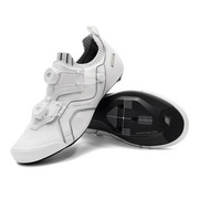 SANTIC ( �T���e�B�b�N ) �r���f�B���O�V���[�Y LU TUO CARBON ROAD SHOES ( ���[ �g�D�I �J�[�{�� ���[�h �V���[�Y ) �z���C�g 41 ( 26.2cm )