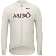 MBO ( �G���r�[�I�[ ) �����W���[�W C162 MEN'S LONG SLEEVE THERMAL JERSEY ( �����Y �����O�X���[�u �T�[�}���W���[�W ) ���C�g�x�[�W��/�O���[ M