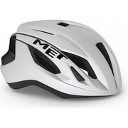 MET ( ���b�g ) �X�|�[�c�w�����b�g STRALE ( �X�g���[�� ) �z���C�g�u���b�N/�}�b�g�O���b�V�[ L ( 58-61cm )