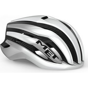 MET ( メット ) スポーツヘルメット TRENTA 3K CARBON MIPS ( トレンタ 3Kカーボン ミップス )  ホワイトシルバーメタリック/マット M ( 56-58cm )