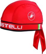CASTELLI ( �J�X�e�� ) �X�q�E�w�b�h�o���h CASTELLI BANDANA ( �J�X�e�� �o���_�i ) 023 ���b�h UNI