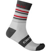 CASTELLI ( �J�X�e�� ) �\�b�N�X GREGGE 15 SOCK ( �O���O 15 �\�b�N�X ) �V���o�[�O���[/�_�[�N�O���[ L/XL ( 25.0-26.5cm )