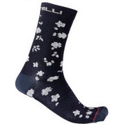 CASTELLI ( �J�X�e�� ) �\�b�N�X FUGA 18 SOCK ( �t�[�K 18 �\�b�N�X ) 414 �T�r���u���[ / �V���o�[�O���[ S/M ( 23-24.5cm )