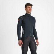 CASTELLI ( �J�X�e�� ) �W���P�b�g PERFETTO ROS 2 CONVERTIBLE JACKET ( �y���t�F�b�g ���C���I�A�V���C�� 2 �R���o�[�`�u�� �W���P�b�g ) ���C�g�u���b�N/�u���b�N���t���b�N�X L �y�I�����C����������z
