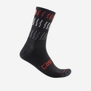 CASTELLI ( �J�X�e�� ) �\�b�N�X MID WINTER 18 SOCK ( �~�b�h �E�B���^�[ 18 �\�b�N�X ) 010�u���b�N L/XL ( 25.0-26.5cm )