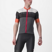CASTELLI ( �J�X�e�� ) �����W���[�W SEZIONE JERSEY ( �Z�c�B�I�[�l �W���[�W ) 030 �_�[�N�O���[ / �u���b�N �X�J�[���b�g�A�C�r�X XS