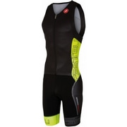 CASTELLI ( JXe ) s[XW[W FREE TEAM SANREMO SUIT SLEEVLESS ( t[ `[ T X[c X[uX ) 321 ubN/CG[tI L