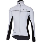 CASTELLI ( �J�X�e�� ) �����W���[�W TRASPARENTE 3 WOMENS JERSEY FZ ( �g���X�p�����e 3 �E�B�����Y �W���[�W �t���W�b�v ) 001 �z���C�g XS ���f�B�[�X