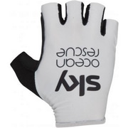 CASTELLI ( �J�X�e�� ) �w�؂�O���[�u TEAM SKY TDF TOUR RACE GLOVE ( �`�[���X�J�C �c�[���h�t�����X �c�A�[ ���[�X �O���[�u ) 110 �z���C�g/�u���b�N S
