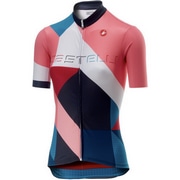 CASTELLI ( �J�X�e�� ) �����W���[�W VENTATA JERSEY FZ ( ���F���^�[�^ �W���[�W �t���W�b�v ) 044 �}���`�J���[/�^�[�R�C�Y/�O���[�� S ���f�B�[�X