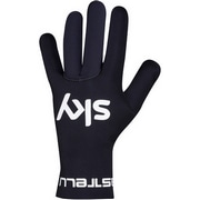 CASTELLI ( �J�X�e�� ) �E�B���^�[�O���[�u TEAM SKY DILUVIO 2 GLOVE ( �`�[���X�J�C �f�B�����B�I 2 �O���[�u ) 010 �u���b�N XXL