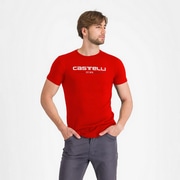 CASTELLI ( JXe ) sVcEJWAEFA CASTELLI '76 T-SHIRT ( JXe '76 T-Vc ) bh M