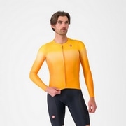 CASTELLI ( �J�X�e�� ) �����W���[�W UPF LONG SLEEVE JERSEY ( UPF �����O�X���[�u�W���[�W ) �r�r�b�h�I�����W S