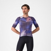 CASTELLI ( �J�X�e�� ) �����W���[�W AERO RACE 8S JERSEY ( �G�A�� ���[�X 8S �W���[�W ) �i�C�g�V�F�C�h/���[�U�W�� L