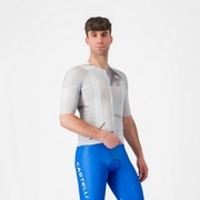CASTELLI ( �J�X�e�� ) �����W���[�W AERO RACE 8S JERSEY ( �G�A�� ���[�X 8S �W���[�W ) �V���o�[�O���[/�X���[�L�[�O���[ M