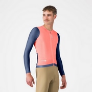 CASTELLI ( �J�X�e�� ) �����W���[�W CORRETTO LS JERSEY ( �R���b�g �����O�X���[�u�W���[�W ) �u�����A���g�s���N/�x���W�����u���[ S