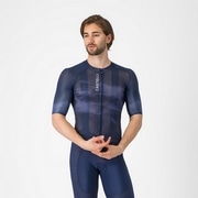 CASTELLI ( �J�X�e�� ) �����W���[�W CLIMBER'S A/C JERSEY ( �N���C�}�[�Y A/C �W���[�W ) �x���W�����u���[/�E�B���^�[�X�J�C S