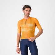 CASTELLI ( �J�X�e�� ) �����W���[�W CLIMBER'S A/C JERSEY ( �N���C�}�[�Y A/C �W���[�W ) �r�r�b�h�I�����W/�X���[�L�[�O���[ M