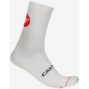 CASTELLI ( �J�X�e�� ) �\�b�N�X ENTRATA 12 SOCK ( �G���g���[�^ 12 �\�b�N�X ) �z���C�g L/XL (25.0-26.5cm)
