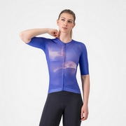 CASTELLI ( �J�X�e�� ) �����W���[�W CLIMBER'S A/C W JERSEY ( �N���C�}�[�Y A/C �E�B�����Y �W���[�W ) �E���g���o�C�I���b�g/�p�[�v���~�X�g-�s���N S