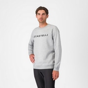 CASTELLI ( �J�X�e�� ) �s�V���c�E�J�W���A���E�F�A LOGO SWEATSHIRT ( ���S �X�E�F�b�g�V���c ) �������W�O���[ M
