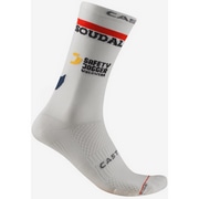 CASTELLI ( �J�X�e�� ) �\�b�N�X ROSSO CORSA PRO 18 SOCK ( ���b�\ �R���T �v�� 18 �\�b�N�X ) �z���C�g L/XL (25.0-26.5cm)