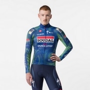 CASTELLI ( �J�X�e�� ) �����W���[�W MID WEIGHT 2 LS JERSEY ( �~�b�h �E�F�C�g 2 �����O�X���[�u�W���[�W ) �u���[/�G���N�g���b�N���C�� L