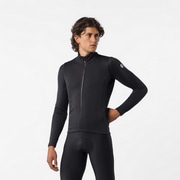CASTELLI ( �J�X�e�� ) �����W���[�W COMPETIZIONE THERMAL LS JERSEY ( �R���y�e�B�c�B�I�[�l �T�[�}�� �����O�X���[�u�W���[�W ) �u���b�N S