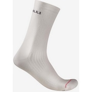 CASTELLI ( �J�X�e�� ) �\�b�N�X BANDITO 2 MERINO 18 SOCK ( �o���f�B�[�g 2 �����m 18 �\�b�N�X ) �z���C�g L/XL ( 25.0-26.5cm )