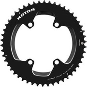 ROTOR SYSTEM ( ローターシステム ) チェーンリング NO-Q ROUND RING OUTER ( ノーQ ラウンド ロードリング  アウター ) ブラック 110X4ARM / 50T