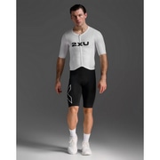 2XU ( �c�[�^�C���Y���[ ) �g���C�X�[�c LIGHT SPEED REACT SLEEVED TRISUIT ( ���C�g �X�s�[�h ���A�N�g �X���[�u �g���C�X�[�c ) BLK/WHT S