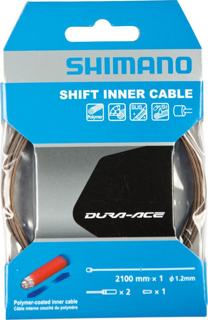 SHIMANO(シマノ)ポリマーコーティングシフトインナーケーブル 1.2 X 2100MM/1パック | 自転車・パーツ通販 |  ワイズロードオンライン