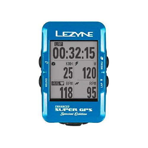 LEZYNE ( レザイン ) スーパー GPS スペシャルエディション ブルー 【国内200台限定】