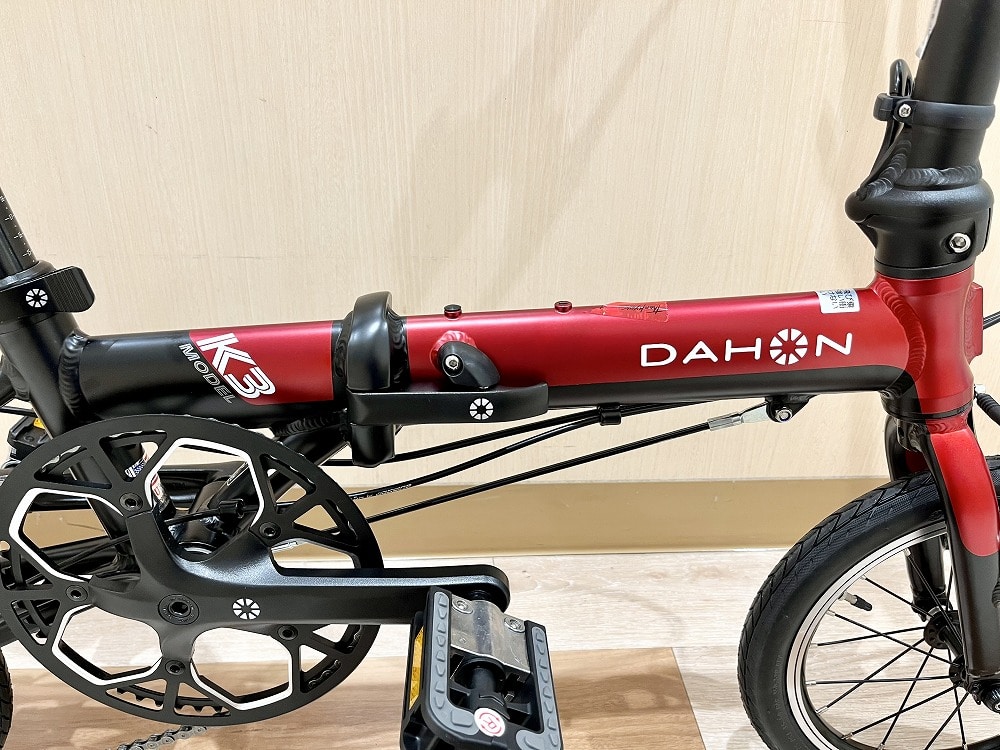 訳アリ品】 DAHON ( ダホン ) 折りたたみ自転車 K3 レッド / マット 