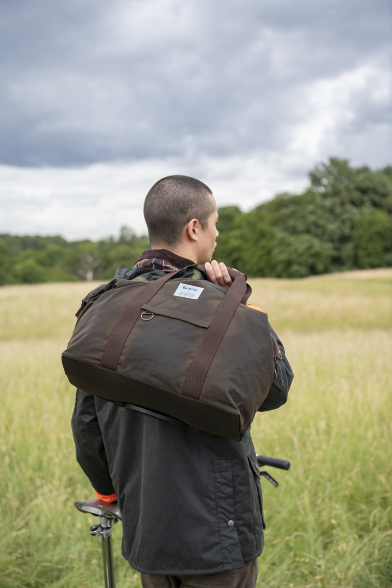 Barbour X Brompton Wax Holdall - アクセサリー