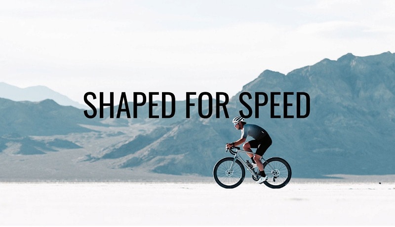 SHAPED FOR SPEED