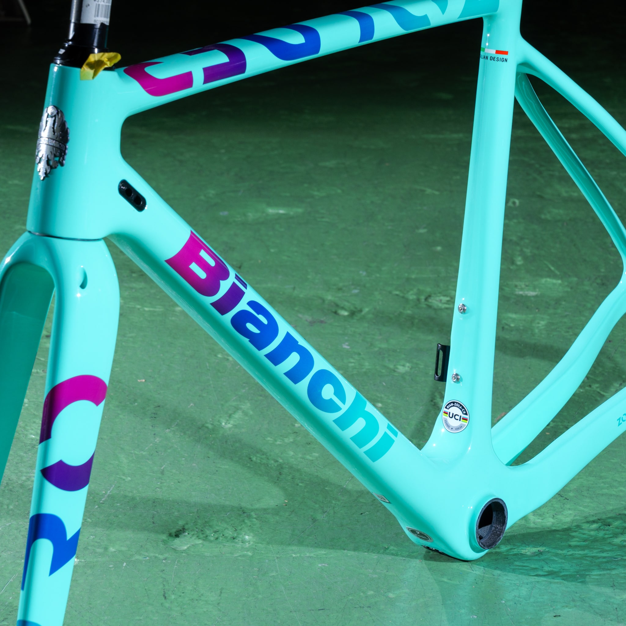 虹色のビードロ BIANCHI ( ビアンキ ) シクロクロスフレーム ZOLDER PRO Frame