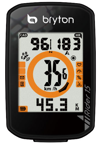 BRYTON ( ブライトン ) GPS サイクルコンピューター RIDER15C 