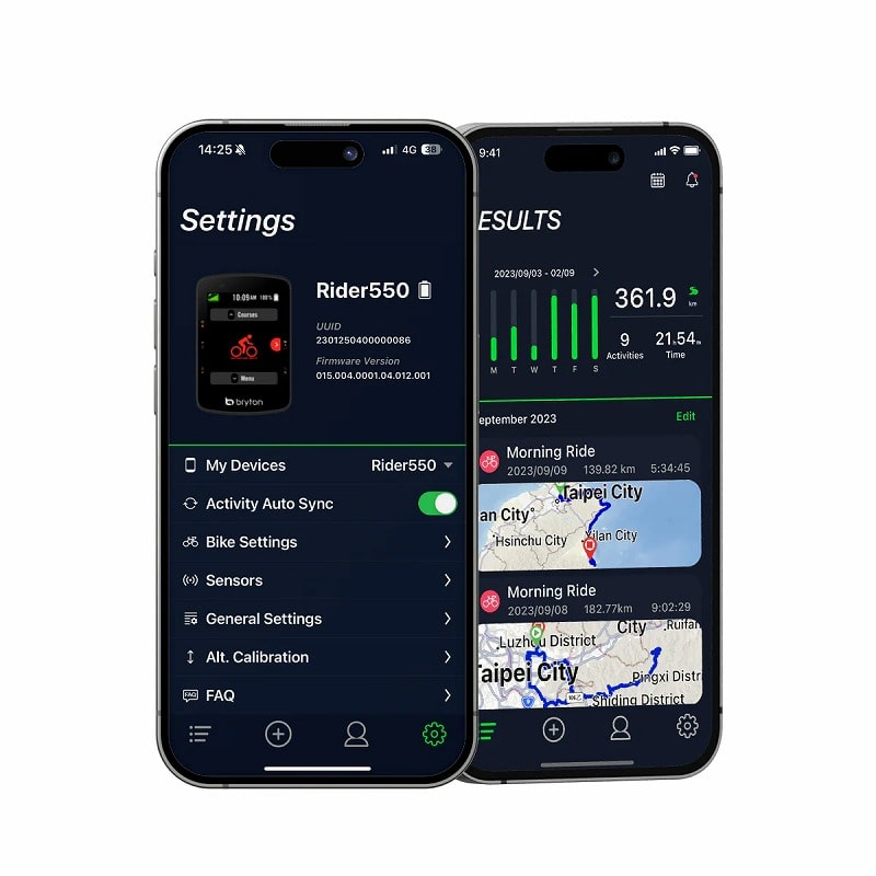 Bryton Active App Support