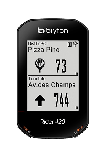 BRYTON ( ブライトン ) サイクルコンピューター_本体 RIDER 420C + 